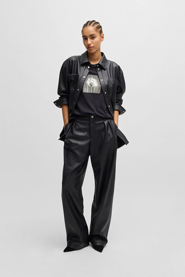 ΜΠΛΟΥΖΑ BOSS - 001 ΜΑΥΡΟ